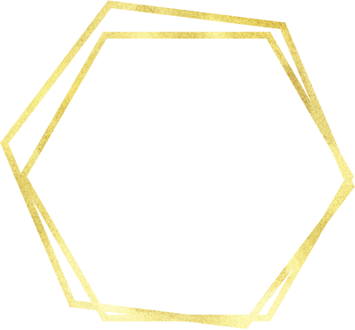 Golden Geometric Frame